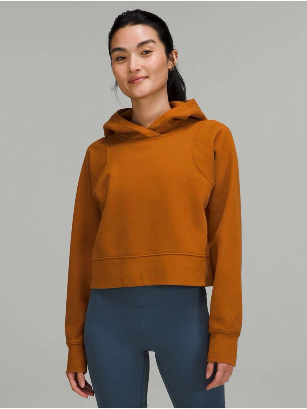 Lululemon loungeful cropped hoodie